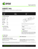 AXM761-TFO datasheet