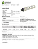 GPON B+ OLT SFP optical transceiver datasheet — TenFourOptics
