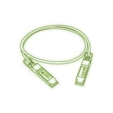 Nvidia compatible 10G SFP+ DAC — colorized line illustration