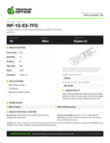 INF-1G-EX-TFO datasheet