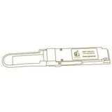 40G QSFP+ ER4 optical transceiver line drawing — TenFourOptics