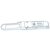40G QSFP+ ER4 optical transceiver line drawing — TenFourOptics