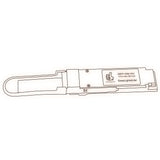 40G QSFP+ ER4 optical transceiver line drawing — TenFourOptics