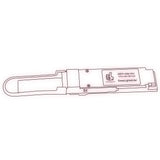 40G QSFP+ ER4 optical transceiver line drawing — TenFourOptics