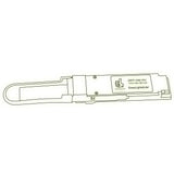 40G QSFP+ ER4 optical transceiver line drawing — TenFourOptics