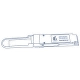 40G QSFP+ ER4 optical transceiver line drawing — TenFourOptics