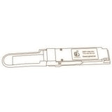 40G QSFP+ ER4 optical transceiver line drawing — TenFourOptics