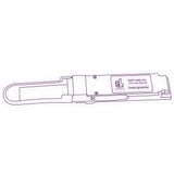 40G QSFP+ ER4 optical transceiver line drawing — TenFourOptics