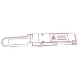 40G QSFP+ ER4 optical transceiver line drawing — TenFourOptics