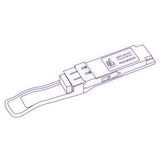 40G QSFP+ LR4 optical transceiver line drawing — TenFourOptics