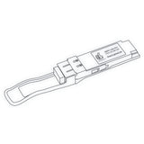 40G QSFP+ LR4 optical transceiver line drawing — TenFourOptics