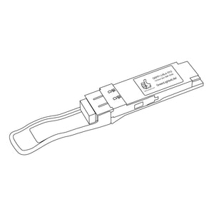 Arista QSFP-40G-LRL4 Compatible 40G QSFP+ LR4L 1271nm, 1291nm, 1311nm, 1331nm  1km Transceiver Module