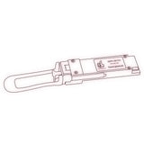 40G QSFP+ SR optical transceiver line drawing — TenFourOptics