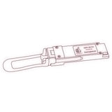 40G QSFP+ SR optical transceiver line drawing — TenFourOptics