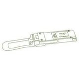 40G QSFP+ SR optical transceiver line drawing — TenFourOptics