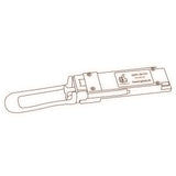 40G QSFP+ SR optical transceiver line drawing — TenFourOptics