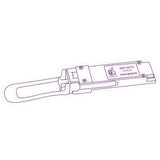 40G QSFP+ SR optical transceiver line drawing — TenFourOptics