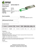 ZYX-100G-CWDM4 Zyxel Compatible 100G QSFP28 2km SMF Datasheet