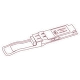 100G QSFP28 ER4 optical transceiver line drawing — TenFourOptics