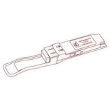 100G QSFP28 ER4 optical transceiver line drawing — TenFourOptics