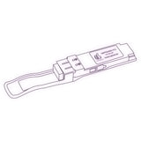 100G QSFP28 ER4 optical transceiver line drawing — TenFourOptics