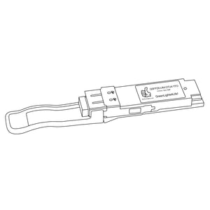 Juniper QSFP-100G-LR4-D Compatible 103.1G-111.8G QSFP28 LR4 LAN WDM 10km Transceiver Module