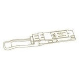 100G QSFP28 LR4 optical transceiver line drawing — TenFourOptics