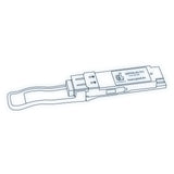 100G QSFP28 LR4 optical transceiver line drawing — TenFourOptics