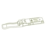 100G QSFP28 LR4 optical transceiver line drawing — TenFourOptics