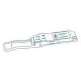 100G QSFP28 LR4 optical transceiver line drawing — TenFourOptics