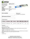 ZYX-100G-LR4 Zyxel Compatible 100G QSFP28 LR4 10km SMF Datasheet