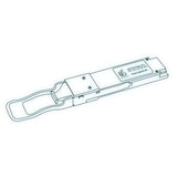 100G QSFP28 PSM4 optical transceiver line drawing — TenFourOptics