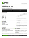 QSFP28-SR4-PL-TFO datasheet