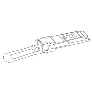 Alcatel QSFP-100G-SR4 Compatible 100G QSFP28 SR4 850nm 100m Transceiver Module