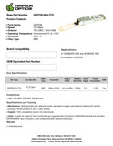ZYX-100G-SR4 Zyxel Compatible 100G QSFP28 SR4 100m MMF Datasheet