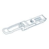 100G QSFP28 ZR optical transceiver line drawing — TenFourOptics