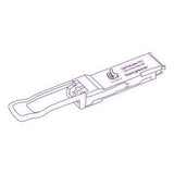 100G QSFP28 ZR optical transceiver line drawing — TenFourOptics