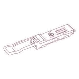 100G QSFP28 ZR optical transceiver line drawing — TenFourOptics
