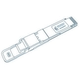 400G QSFP-DD DR4 optical transceiver line drawing — TenFourOptics