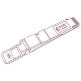 400G QSFP-DD DR4 optical transceiver line drawing — TenFourOptics