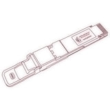 400G QSFP-DD DR4 optical transceiver line drawing — TenFourOptics