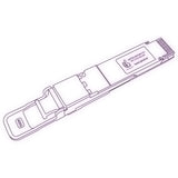400G QSFP-DD DR4 optical transceiver line drawing — TenFourOptics