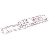 400G QSFP-DD FR8 optical transceiver line drawing — TenFourOptics
