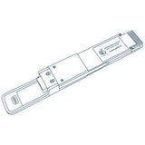 400G QSFP-DD LR8 optical transceiver line drawing — TenFourOptics