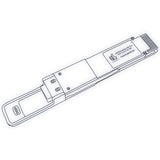 400G QSFP-DD LR8 optical transceiver line drawing — TenFourOptics