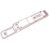 400G QSFP-DD LR8 optical transceiver line drawing — TenFourOptics