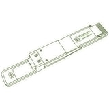 400G QSFP-DD LR8 optical transceiver line drawing — TenFourOptics