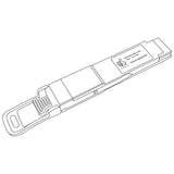 TenFour Optics QSFPDD-400G-LR8 400G 10km SMF line drawing