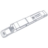400G QSFP-DD SR8 optical transceiver line drawing — TenFourOptics