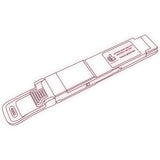 400G QSFP-DD SR8 optical transceiver line drawing — TenFourOptics